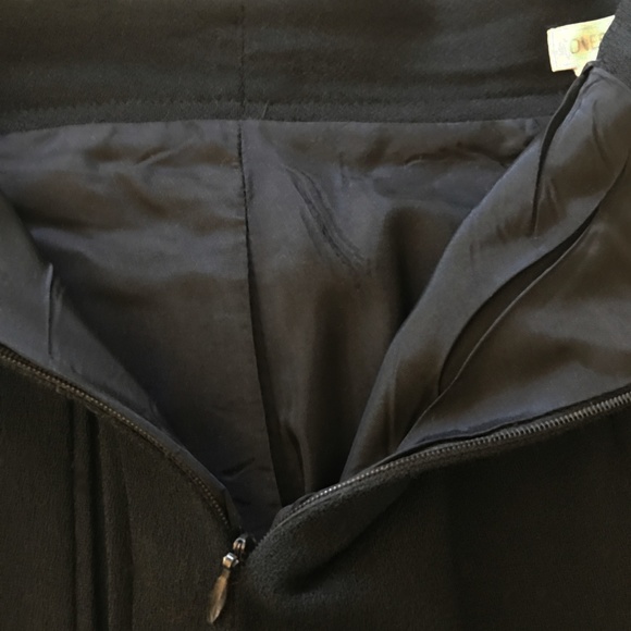 JONES NEW YORK Women's Black 100% Virgin Wool Pants Size 6 - Picture 6 of 8